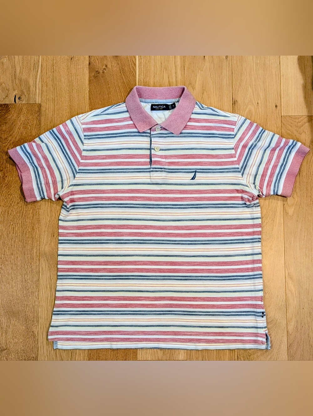 Nautica Men’s Striped Polo